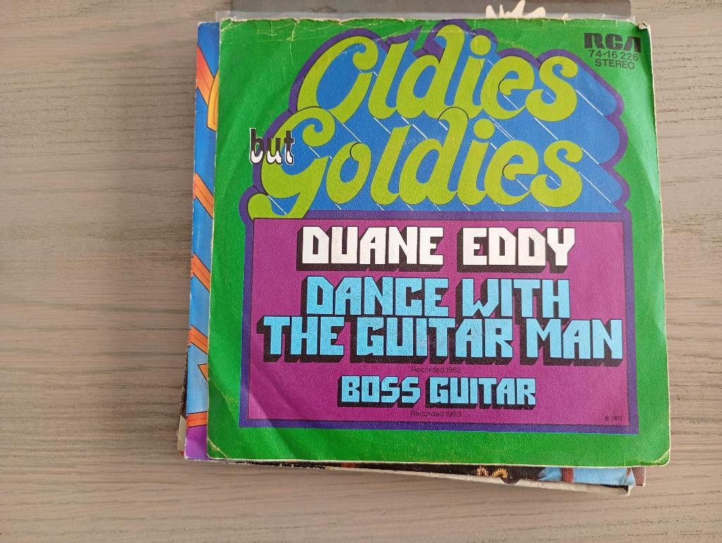 Duane Eddy - Dance with the guitar man, Enlèvement ou Envoi, Single, Utilisé, Pop