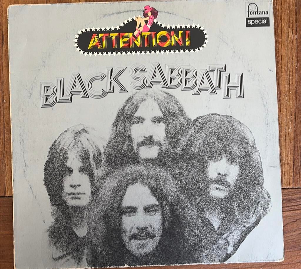 Black sabbath - attention!, Ophalen of Verzenden, Gebruikt