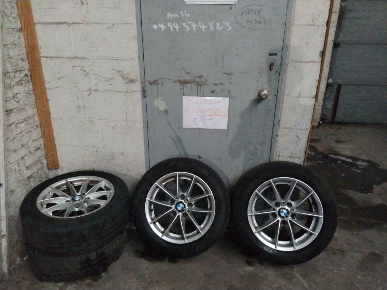 LIQUIDATION 4 Jantes pour BMW Série 3, Autos : Pièces & Accessoires, Pneus & Jantes, Enlèvement, Pneu(s)
