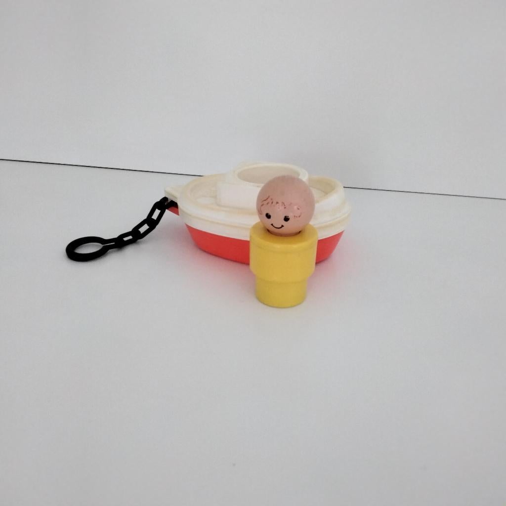 Vintage fisher price bootje, Ophalen, Gebruikt