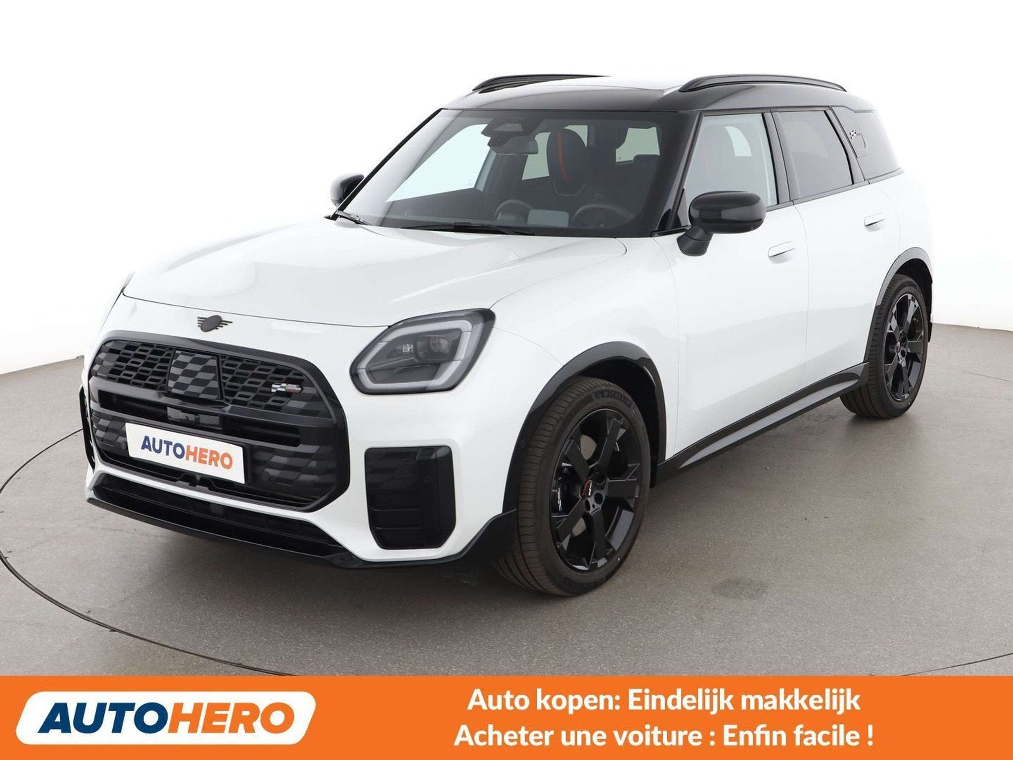 MINI Countryman C Cooper C Mild-Hybrid John Cooper Works Tri, Auto's, Gebruikt, Zwart, Countryman, Wit