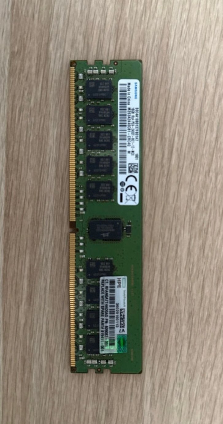 Server geheugen sticks 16GB aangeboden, Ophalen of Verzenden, Zo goed als nieuw, Server