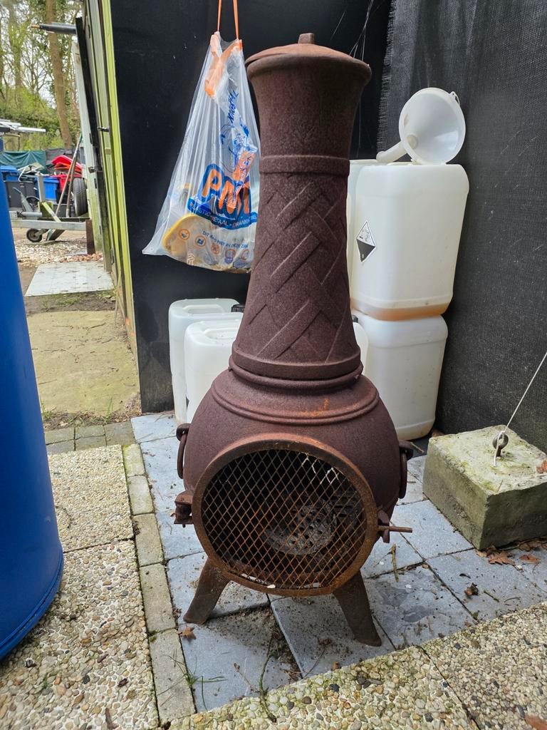Tuinkachel, Tuin en Terras, Tuinhaarden, Ophalen, Gebruikt