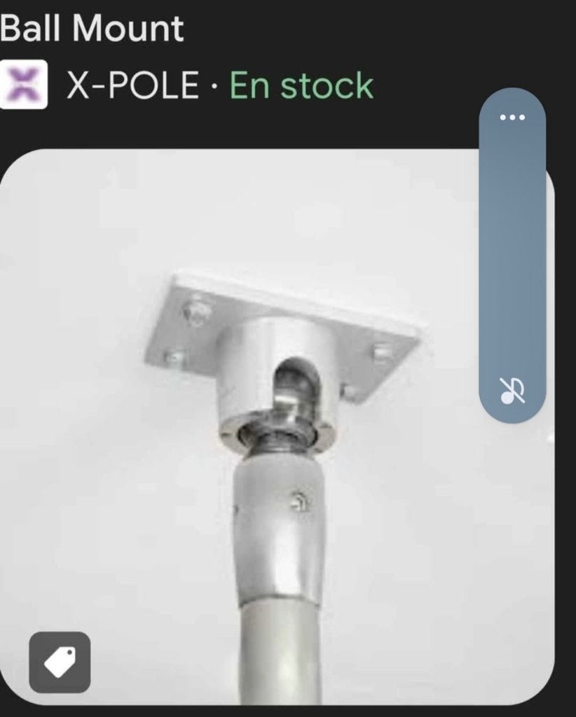 Barre de pole dance Xpole Pro lock, Ophalen, Nieuw, Overige typen