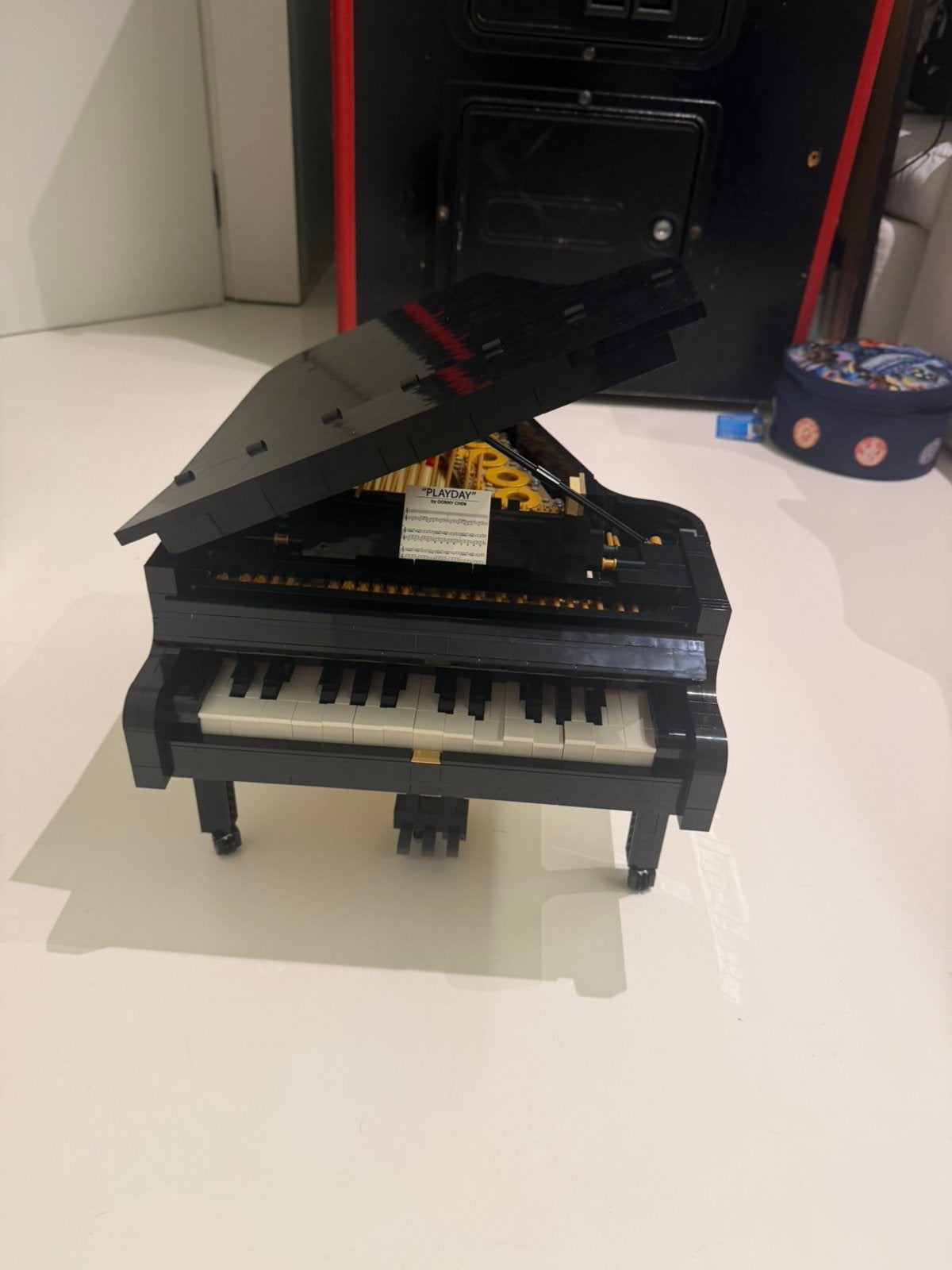 LEGO Ideas Grand Piano zwarte vleugelpiano, Ophalen of Verzenden, Zo goed als nieuw
