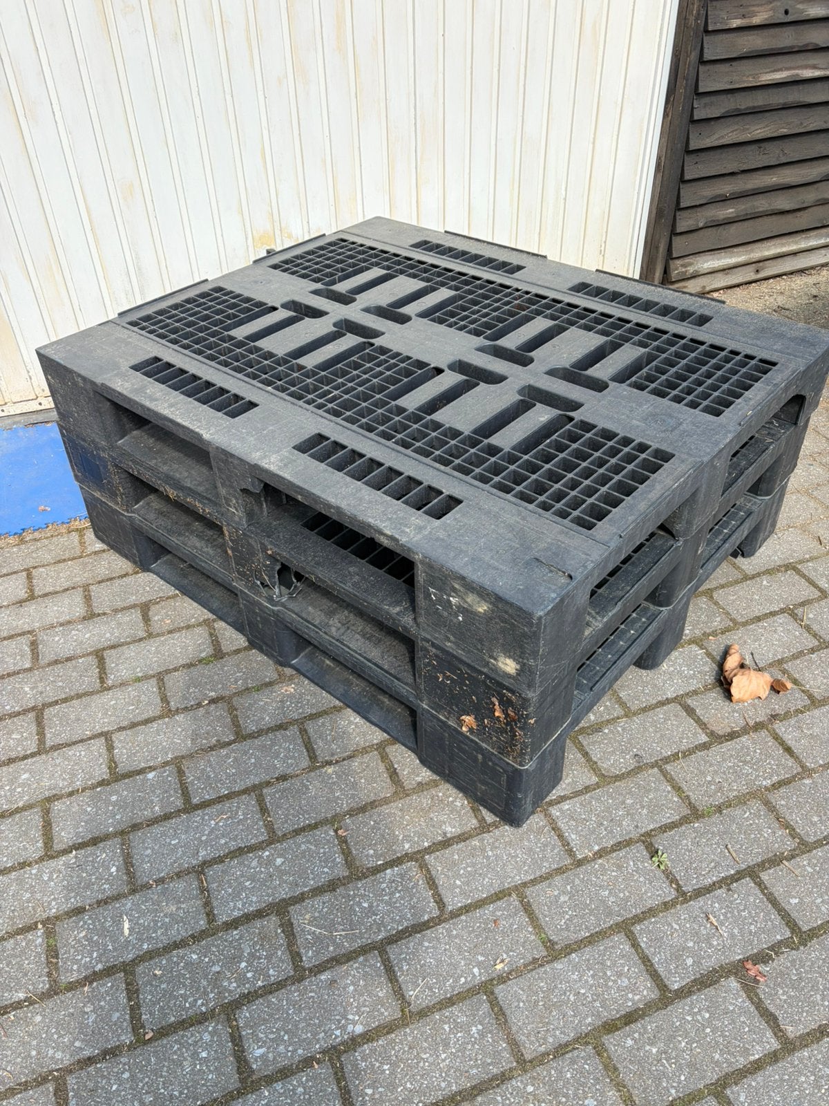 Plastiek paletten, Doe-het-zelf en Bouw, Kratten en Dozen, Ophalen, Gebruikt