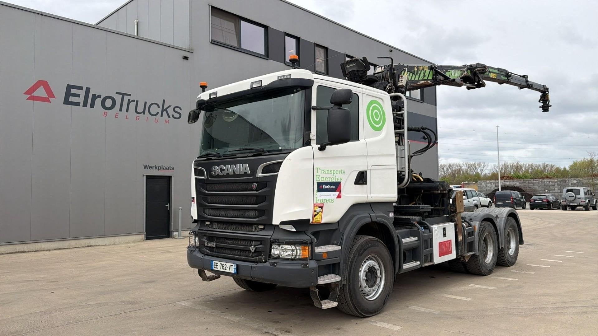 Scania R580 (EURO 6 / FRENCH TRUCK / BIG HUB / 6X4 / TAJFUNL, Achterwielaandrijving, Euro 6, Bedrijf, Diesel
