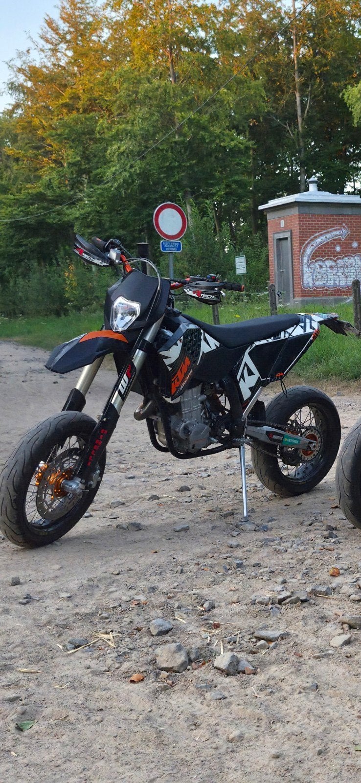 ktm 530 exc r 2008 enduro supermotard, Ophalen