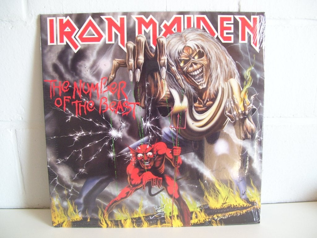 IRON MAIDEN  the number of the beast, Enlèvement ou Envoi, Scellé, LP, 12 pouces