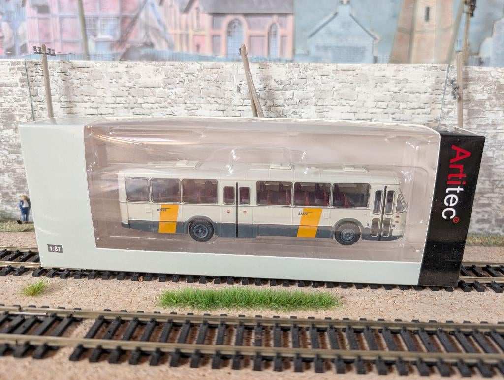 Artitec 487.070.42 | Daf Streekbus | De Lijn | HO  1/87, Hobby en Vrije tijd, Ophalen of Verzenden, Nieuw, Bus of Vrachtwagen