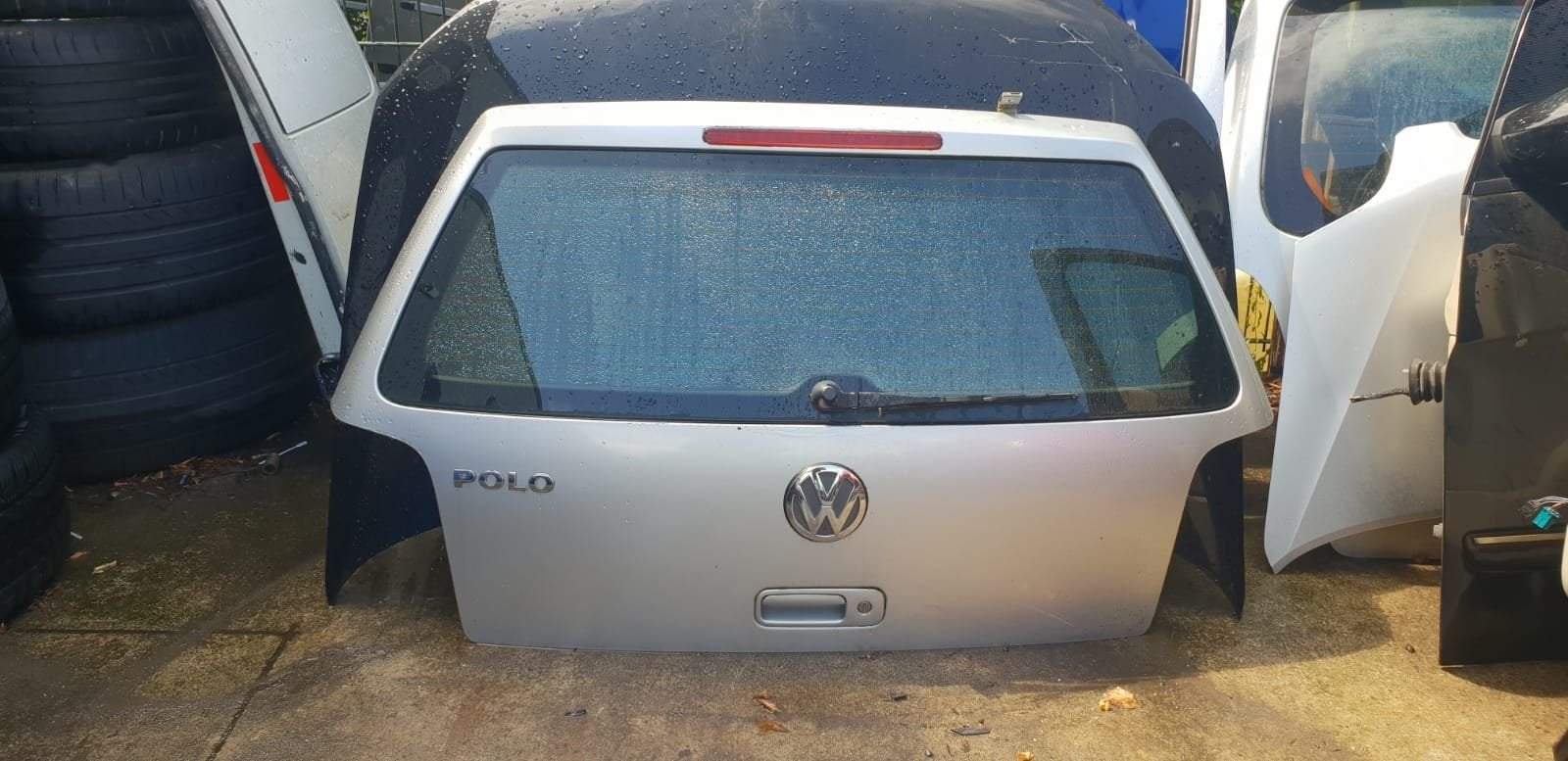 VW POLO ACHTERKLEP BJ 2000 TOT 2002, Gebruikt, -, Ophalen of Verzenden, Achter
