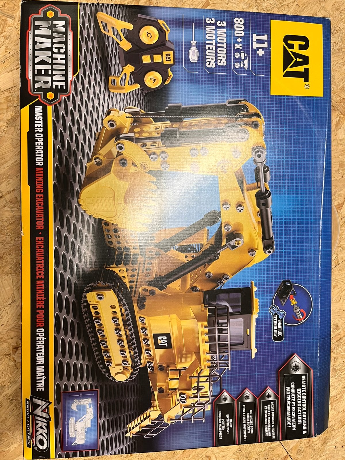Caterpillar bouwset telegeleide graafmachine, Kinderen en Baby's, Speelgoed | Duplo en Lego, Ophalen, Zo goed als nieuw