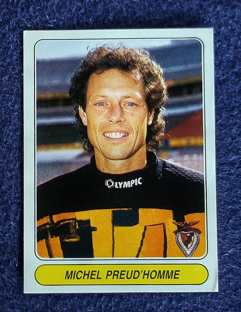 Panini sticker voetbal 'Eur. Football Stars - M. Preud'Homme, Enlèvement ou Envoi, Neuf, Autocollant