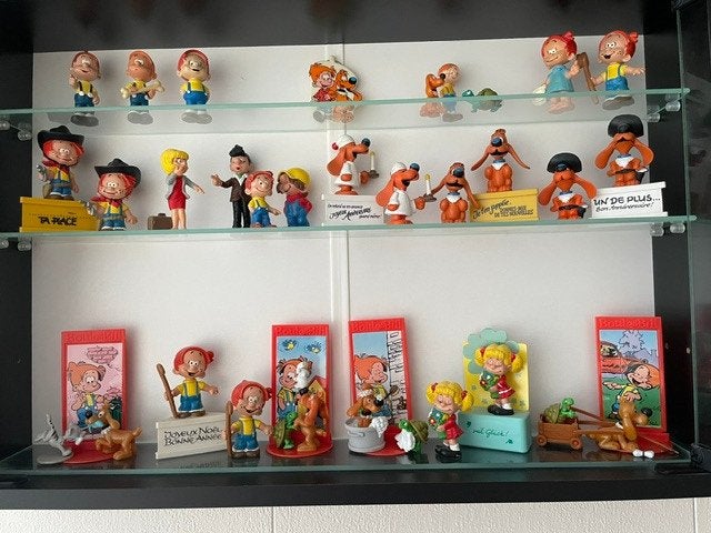 rare collection de figurines Boule et Bill, Enlèvement ou Envoi, Comme neuf, Autres types