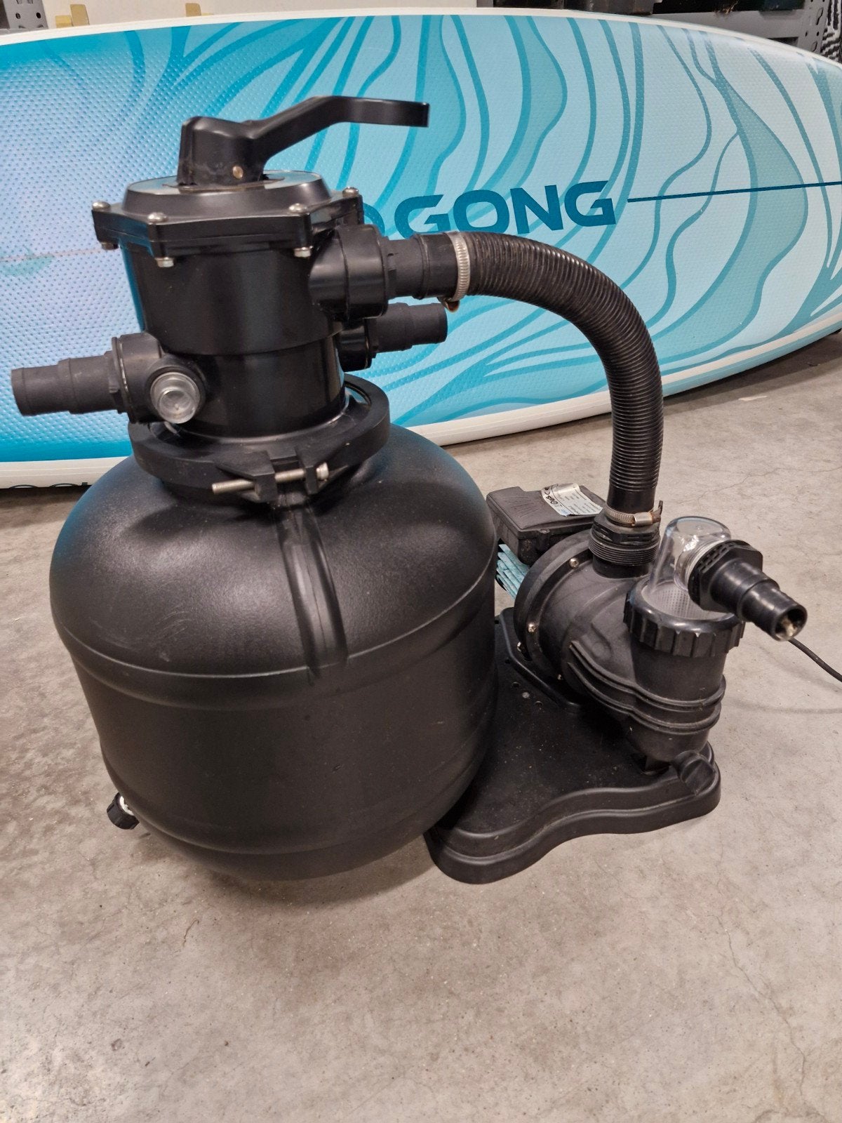 Professionele zwembad pomp + zandfilter, Ophalen, Filter