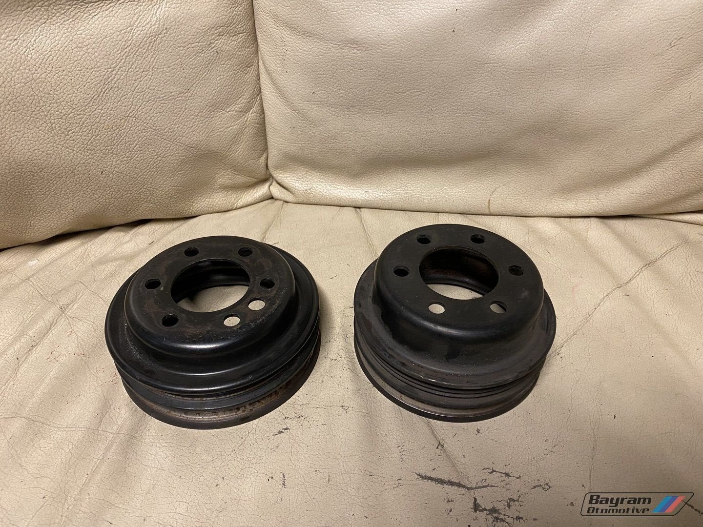 Bmw E30 poelie stuurbekrachtiging dubbel E34 E36 3-serie m40, -, Utilisé, -, Enlèvement ou Envoi