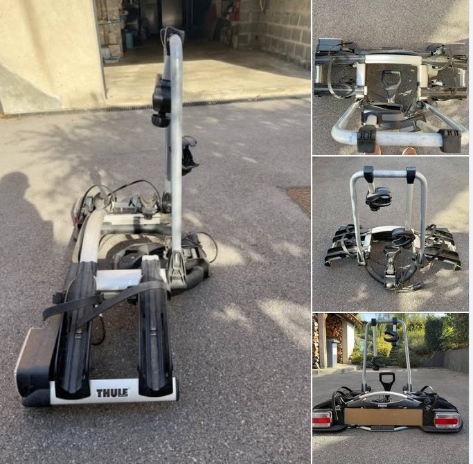 Thule Euroway G2 fietsenrek, Auto diversen, Ophalen, 2 fietsen