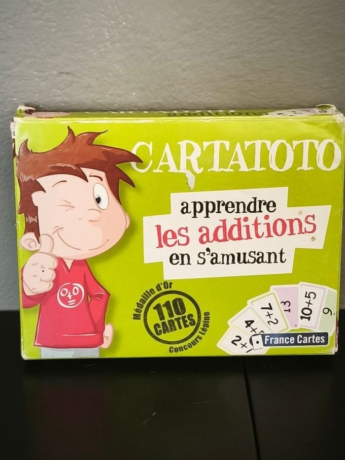 jeu cartatoto, Enlèvement ou Envoi, Comme neuf