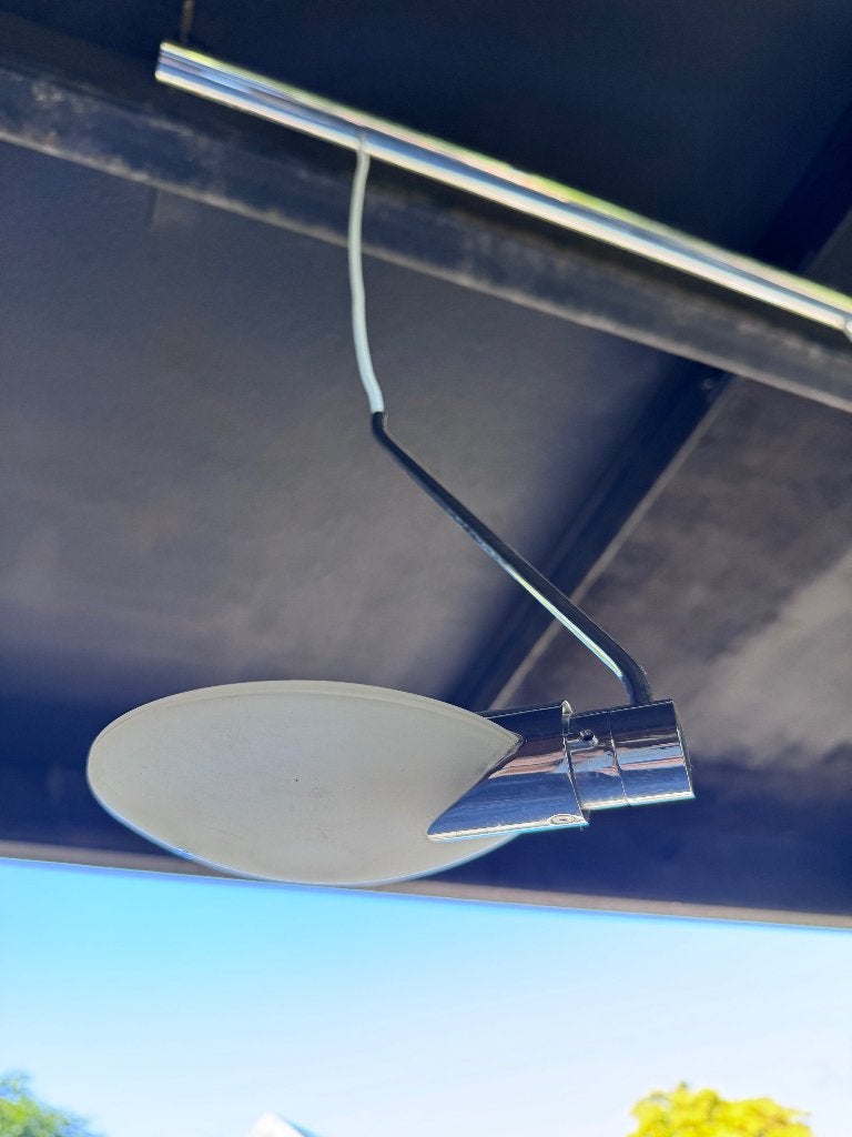 Luminaire Occhio suspendu triple éclairages, Enlèvement, Utilisé, Verre, Luminaire design
