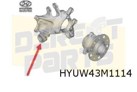 Hyundai Tucson / Kia Sportage (1/21-) fusee achterzijde Rech, Neuf, Hyundai, -, -