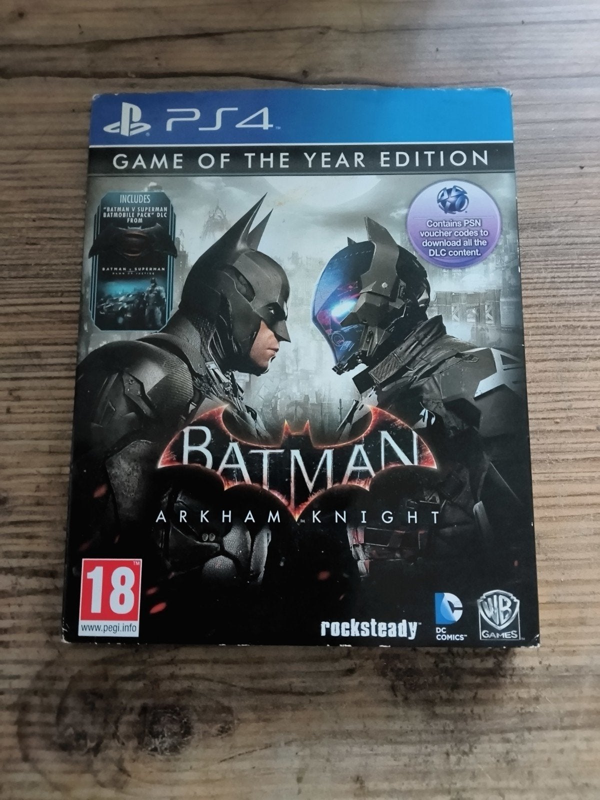 Batman Arkham Knight - PlayStation 4, Games en Spelcomputers, Avontuur en Actie, Gebruikt, Vanaf 18 jaar, 1 speler