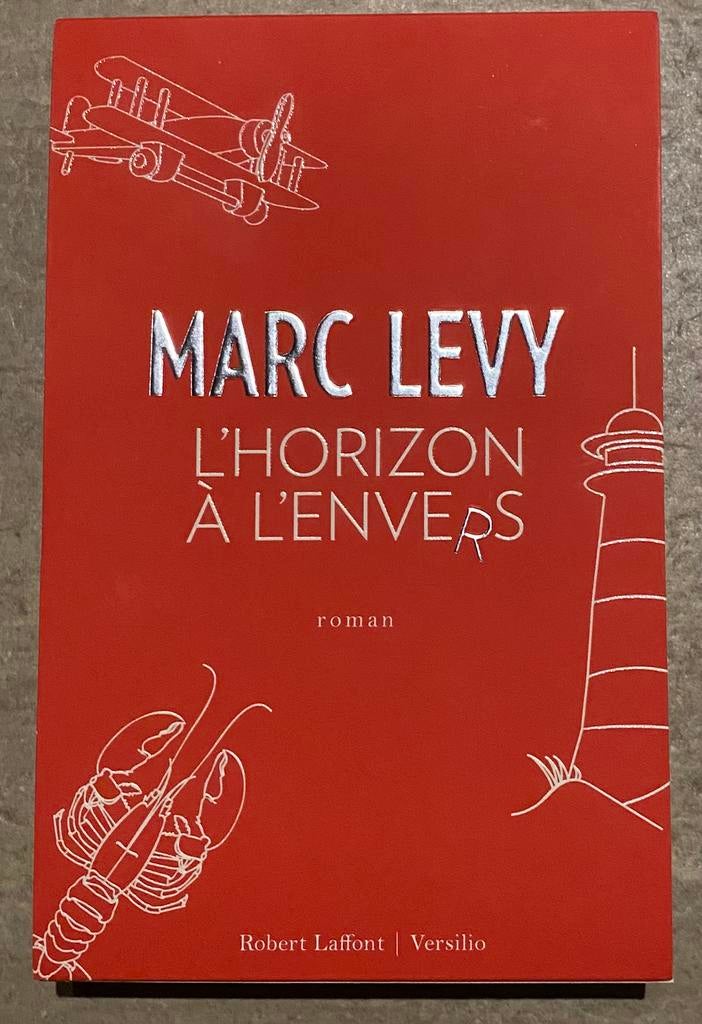 Boek „" De horizon ondersteboven "” Marc Levy”, Boeken, Ophalen, Zo goed als nieuw, België
