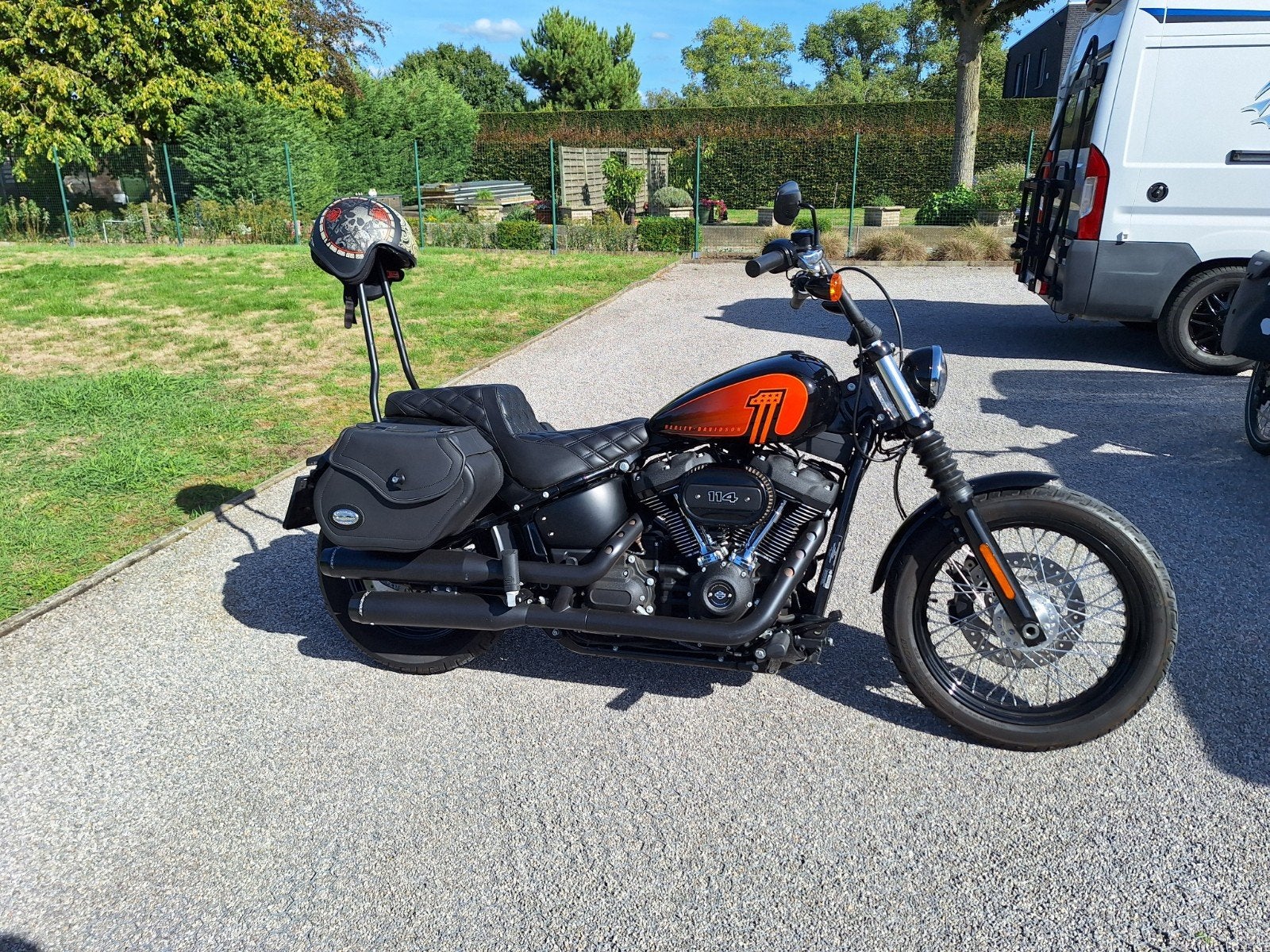 softail streetbob 114" 2021, Permis Moto A, Chopper, 2 cylindres, Particulier