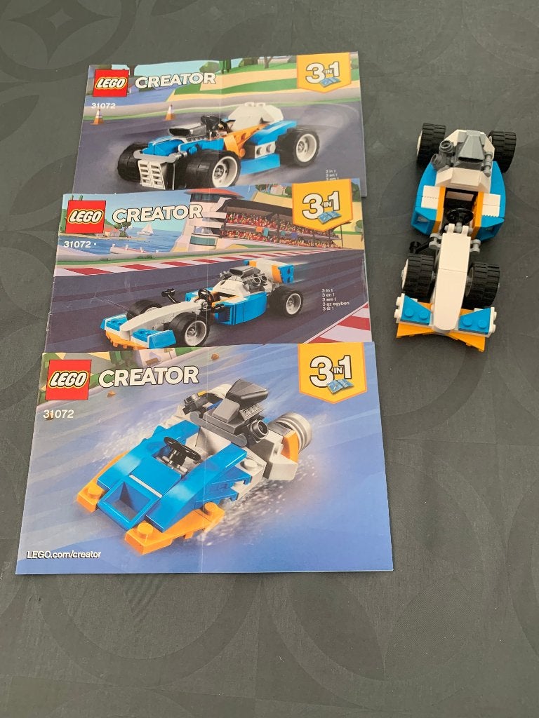 LEGO Creator 3 in 31072 Extreme Engines, Ophalen, Inclusief instructies, Lego, Zo goed als nieuw