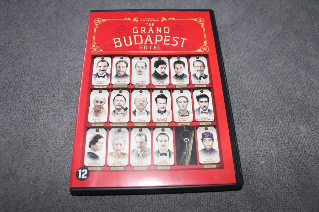 DVD The Grand Budapest Hotel, Cd's en Dvd's, Nederlands, Fantasy, Ophalen of Verzenden, Vanaf 12 jaar