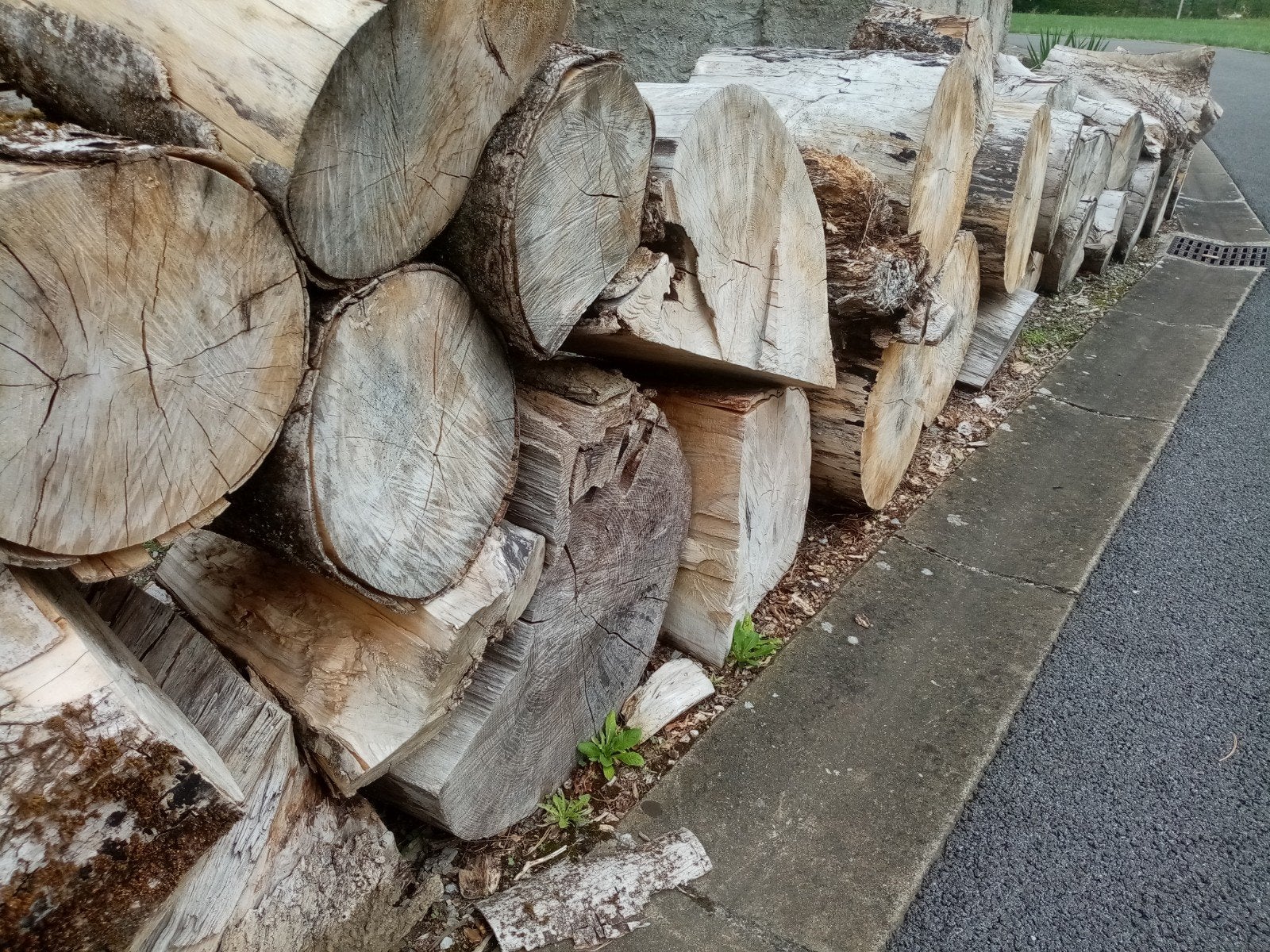 5 stères Bois dur de chauffage très sec à fendre, Enlèvement