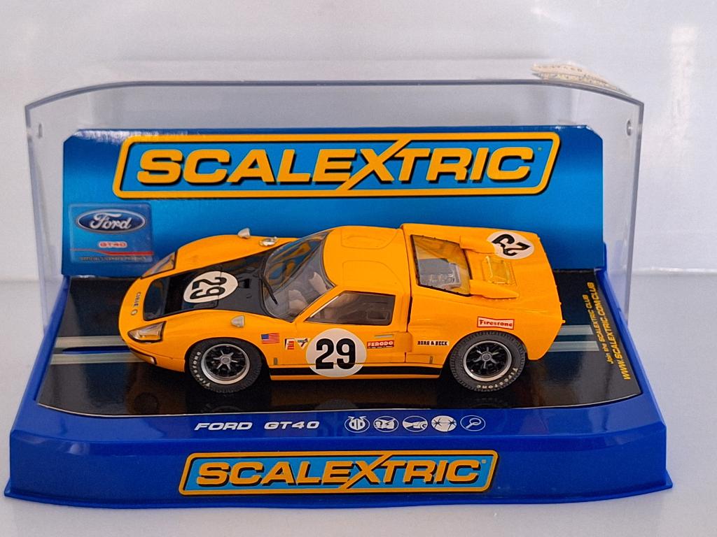Scalextric Ford Gt 40 MKII 1970 Sebring Heppenstall C3211, Overige merken, Racebaan, Nieuw, Ophalen of Verzenden