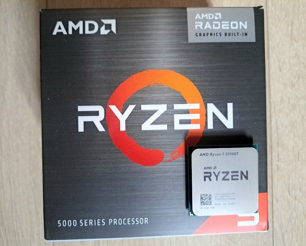 AMD Ryzen 5 5500GT (equivalent aan 5600G/5600GT), 6-core, Zo goed als nieuw, AMD Ryzen 5, Ophalen of Verzenden