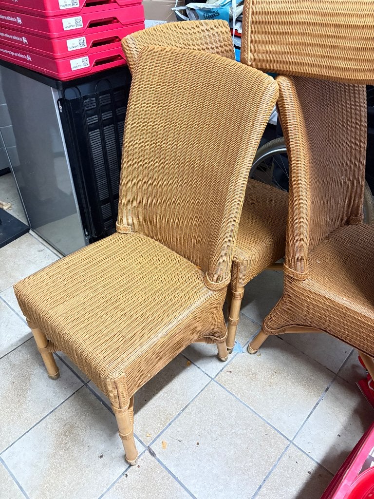 Stoelen, Ophalen, Gebruikt, Riet of Rotan, Vier