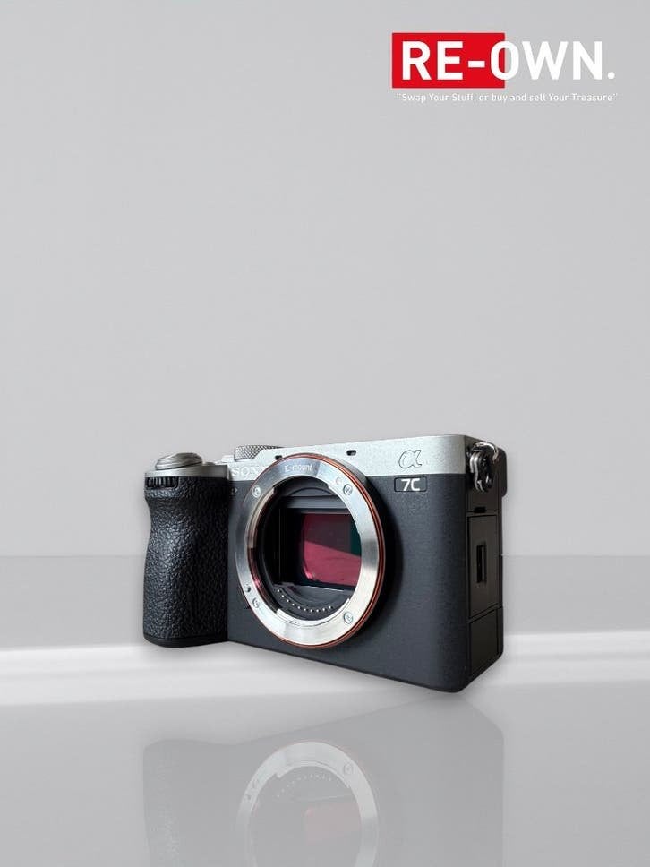 Sony A7C II Silver | Full-Frame | Nette Staat | Garantie, TV, Hi-fi & Vidéo, Enlèvement ou Envoi, ,, Batterie, Utilisé
