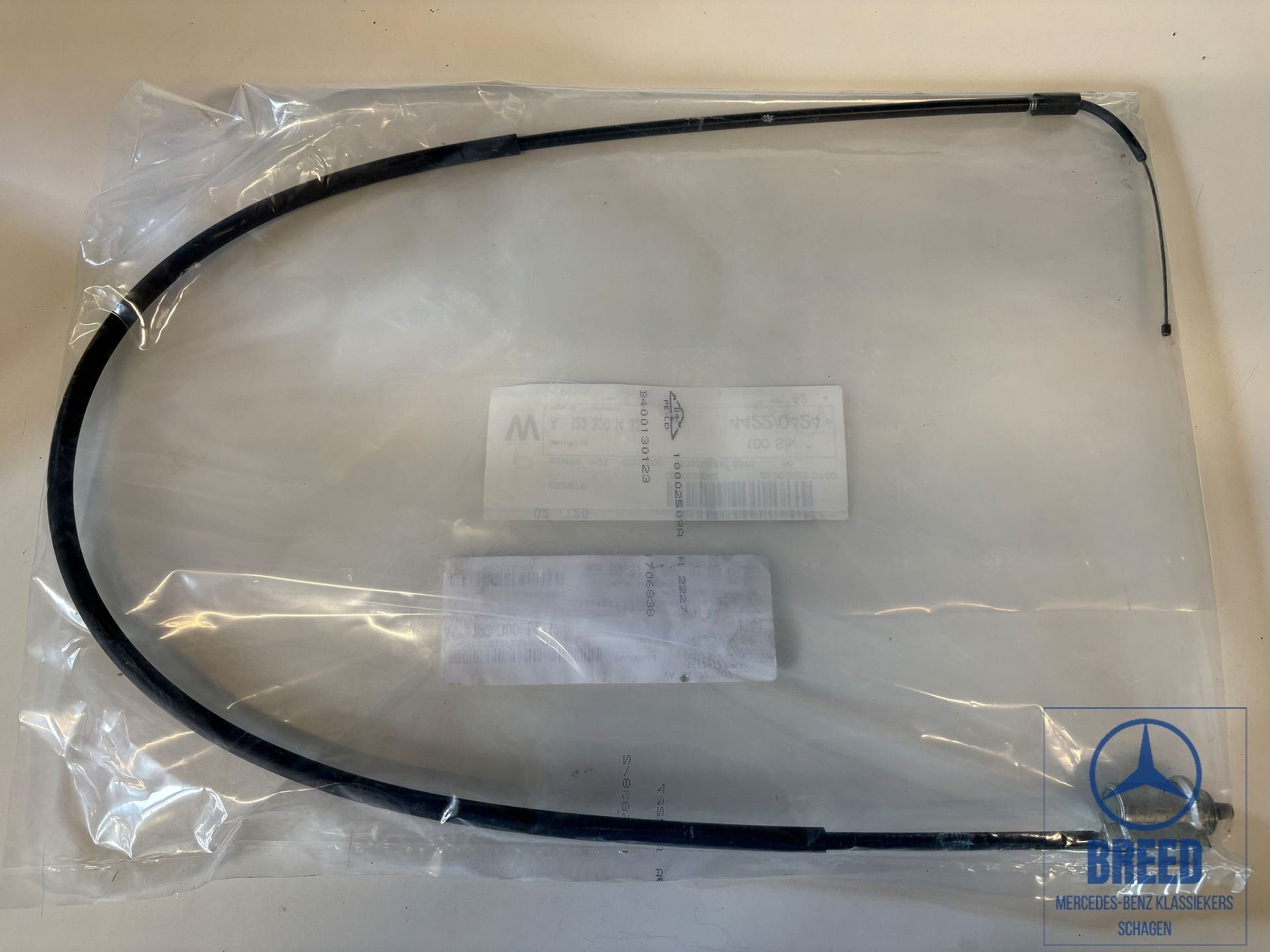 NOS kabel stationair toerental voor Mercedes-Benz W123 diese, -, Nieuw, Ophalen of Verzenden, -