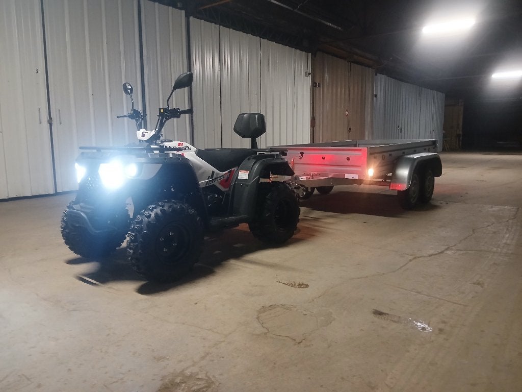 QUAD NEUF 200KM HOMOLOGUE 2 PLACES 70KM/H PERMIS B, Motos, 200 cm³
