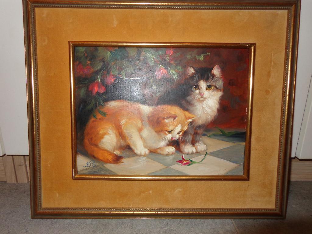kattenverf, Ophalen