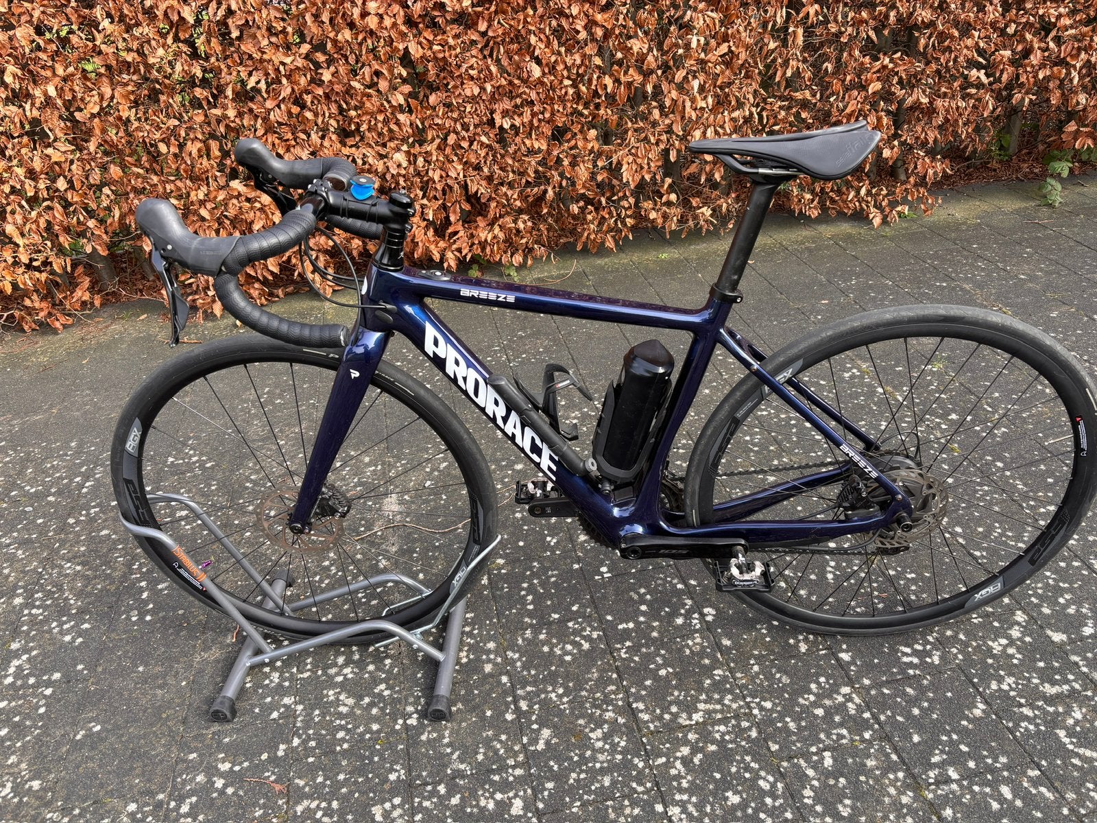Electrische koersfiets, 28 inch, Carbon, 10 tot 15 versnellingen, 49 tot 53 cm