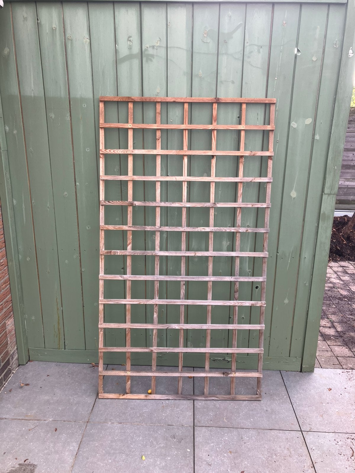 Plantenklimrekken, Ophalen, Zo goed als nieuw, Hout