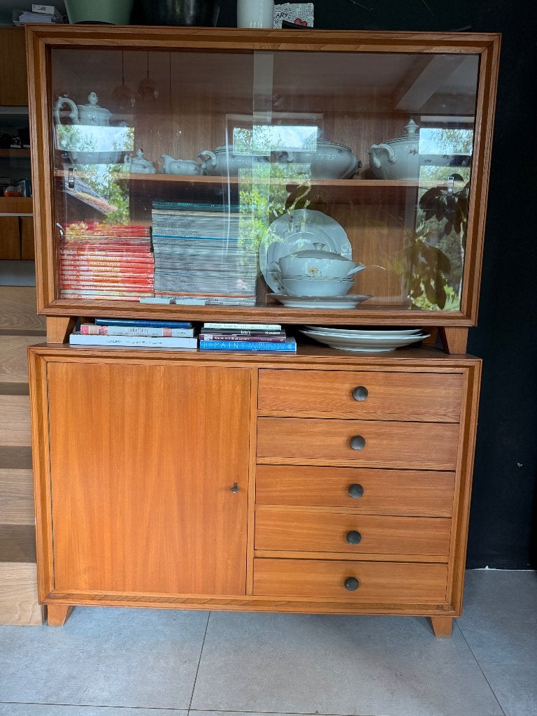 Vintage kast, Maison & Meubles, Armoires | Vitrines, Utilisé, 150 à 200 cm, 100 à 150 cm, 25 à 50 cm, Avec tiroir(s), Avec porte(s)
