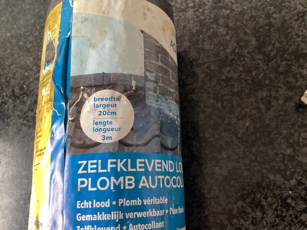 Zelfklevend lood, Doe-het-zelf en Bouw, Ophalen, Nieuw, Lood