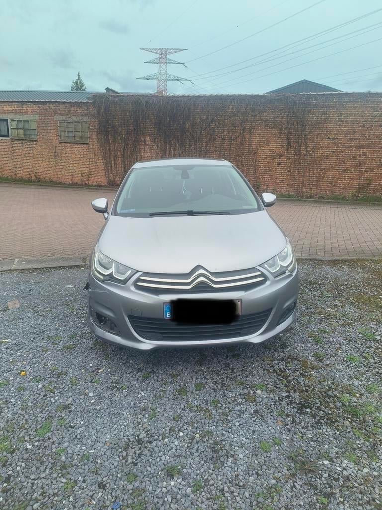 Citroën C4 - 2016 - Benzine 1,2 - 135.000 km, Auto's, Citroën, Particulier, Zilver of Grijs, C4, 5 zetels