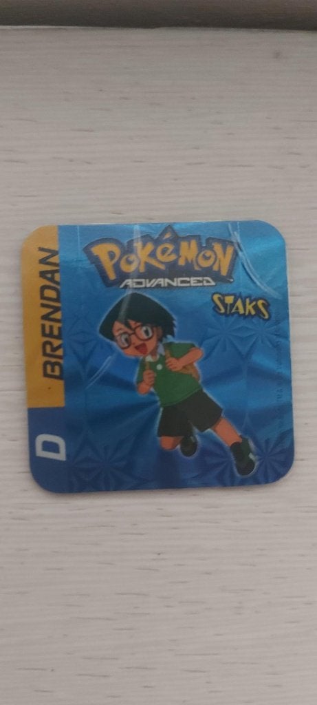 Jouet magnétique Pokemon Panini Sticks Brendan Holo, Enlèvement ou Envoi, Neuf