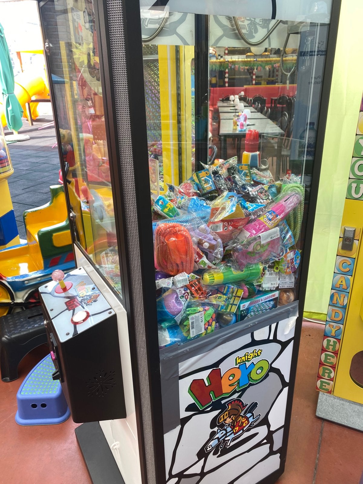 Trekmachine Knight Hero, Verzamelen, Automaten | Overige, Ophalen, Gebruikt