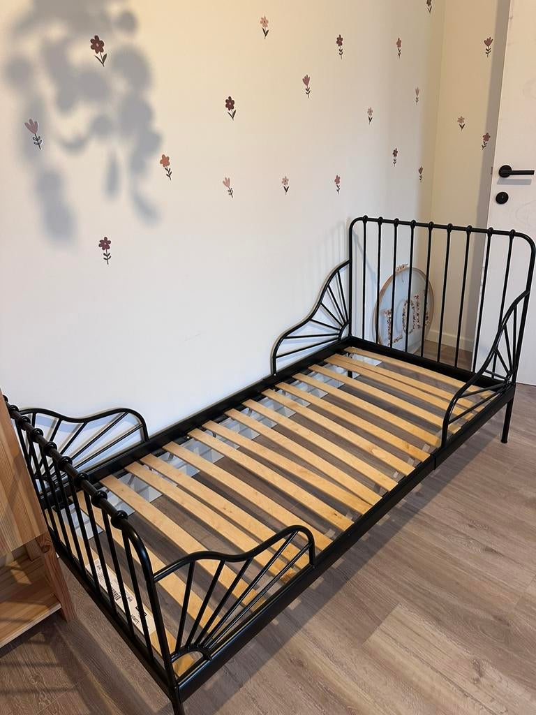 Ikea Minnen meegroeibed, Kinderen en Baby's, Ophalen, 85 tot 100 cm, Zo goed als nieuw, Lattenbodem