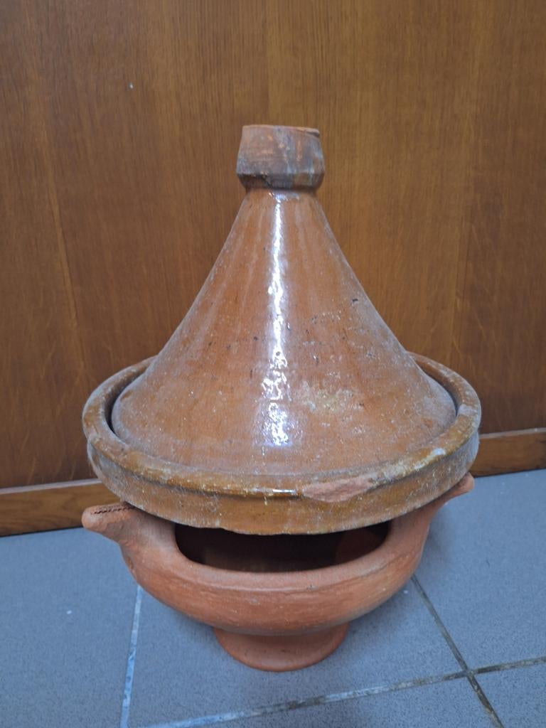 Originele tajine met terracotta staander, Enlèvement