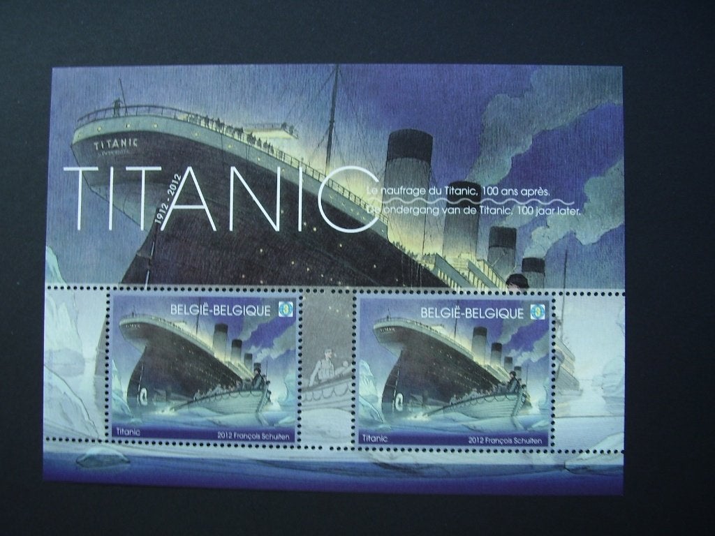 Blok 200 postfris - Titanic, Enlèvement ou Envoi, Neuf