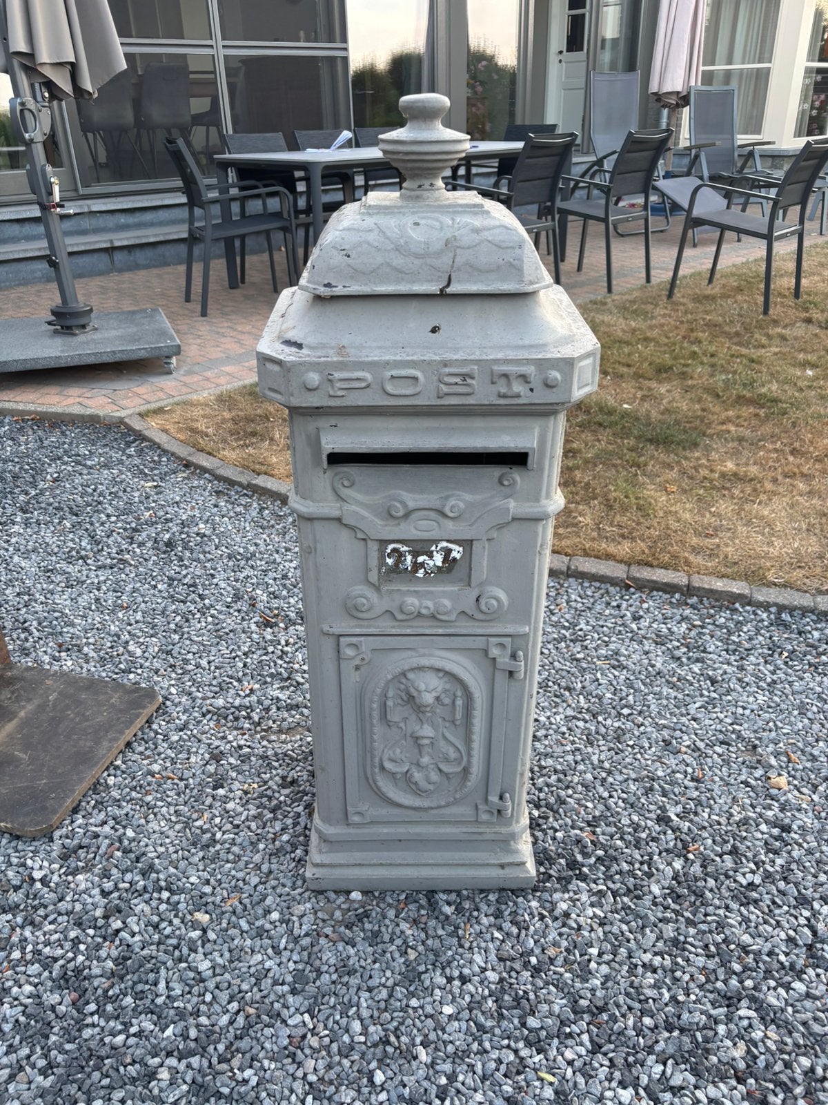 Brievenbus, Tuin en Terras, Brievenbussen, Ophalen, Gebruikt, Staande brievenbus