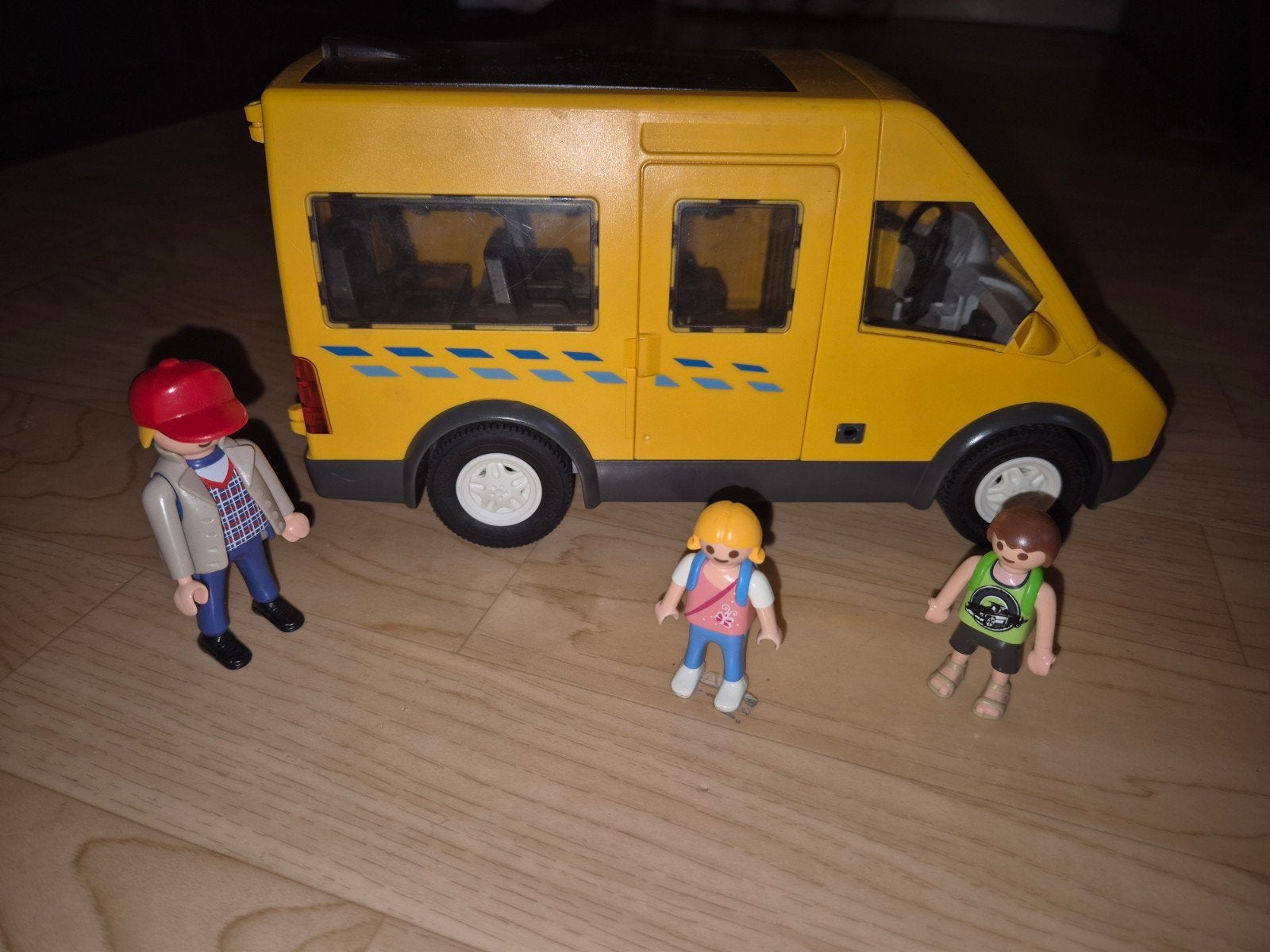 Playmobil schoolbusje, Ophalen, Gebruikt, Complete set, Voertuig