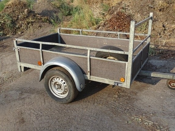 aanhangwagen, Ophalen, Gebruikt